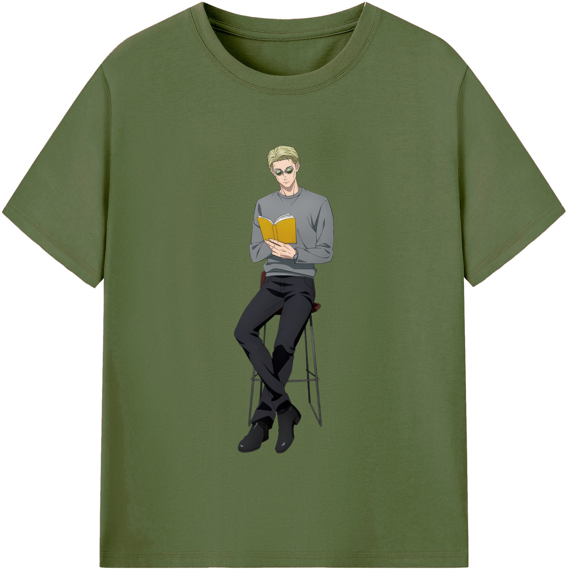（画像用） 呪術廻戦 Jujutsu Kaisen 綿100％半袖Tシャツ（フロントプリント）